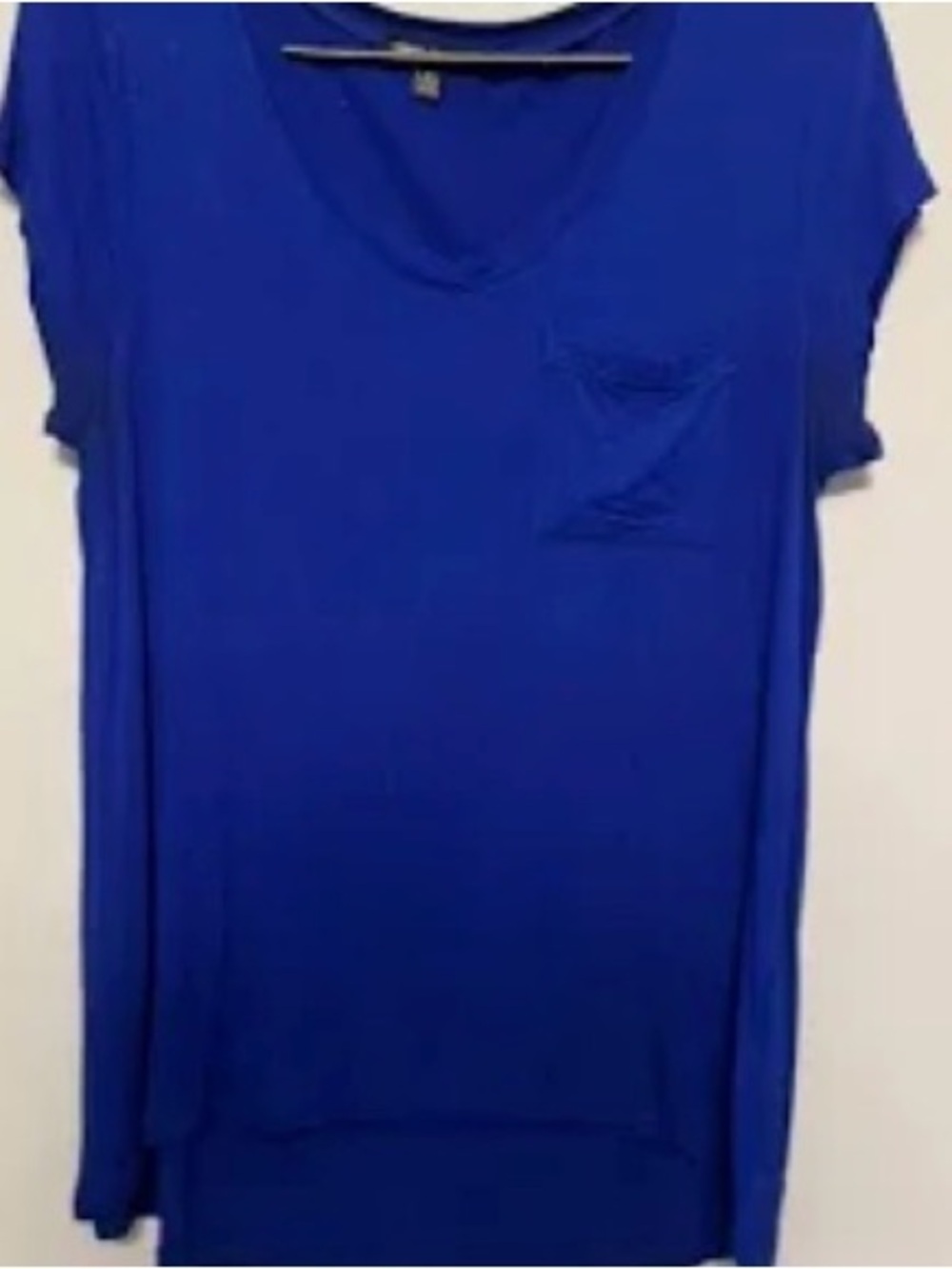 Cable & Gauge Royal Blue V-Neck Pocket Tee